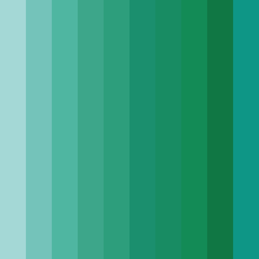 Download oceanic tranquility color palette PNG image (square)