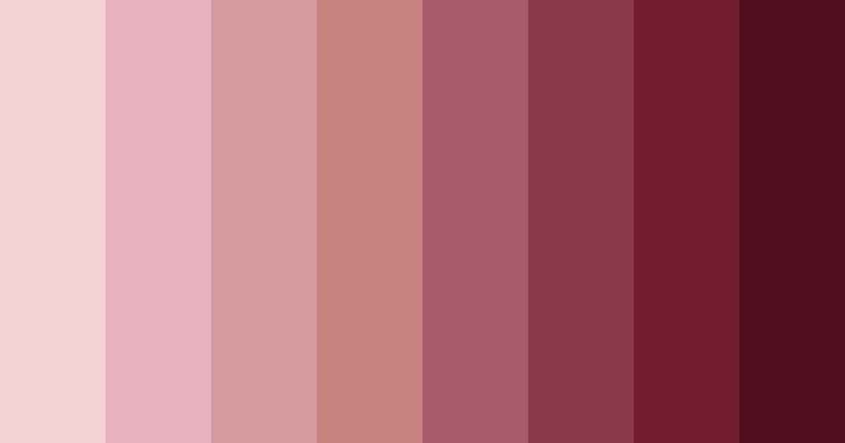Download red wine color palette PNG image (landscape)