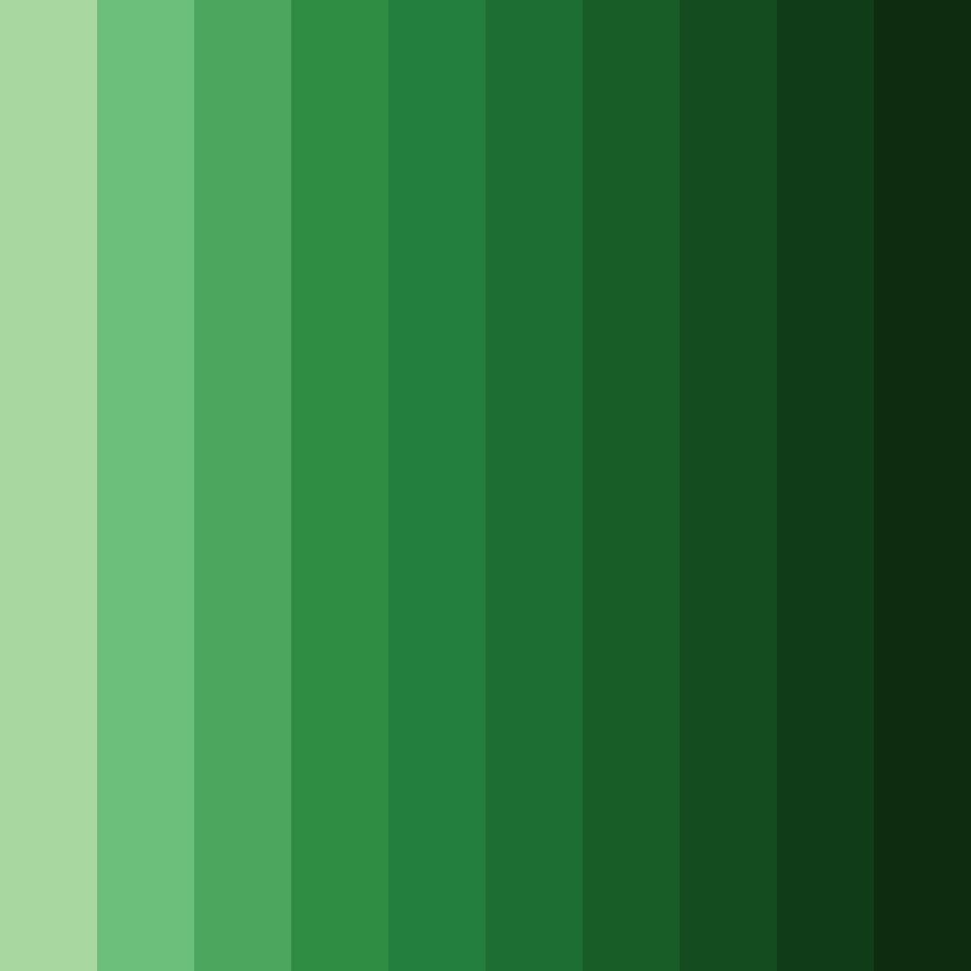 Download emerald shadows color palette PNG image (square)