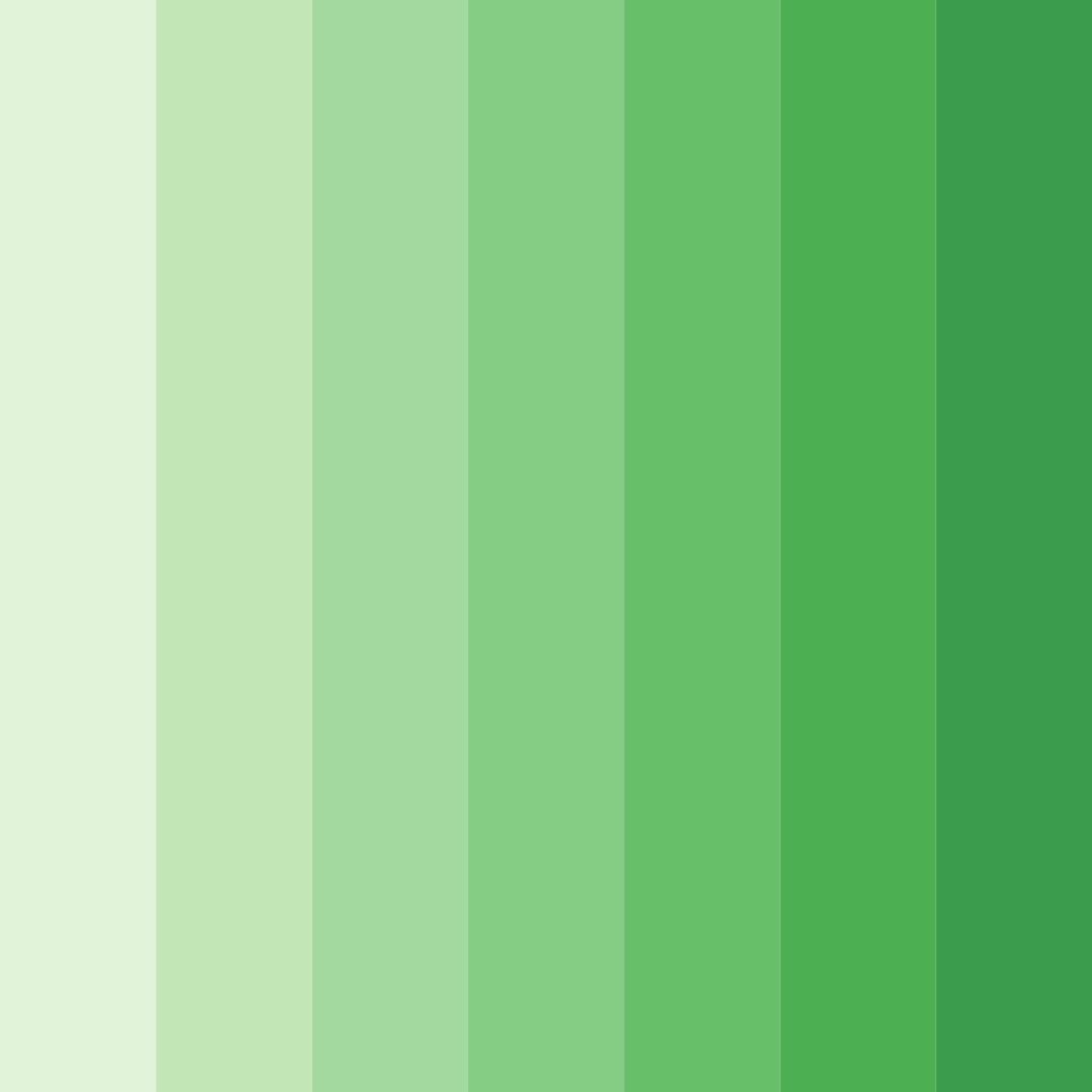 Download fresh meadow dream color palette PNG image (square)