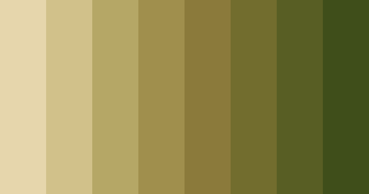 Download kaki earth color palette PNG image (landscape)