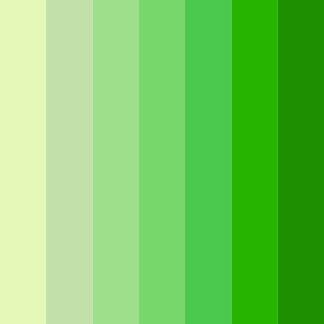 Download lemon green color palette PNG image (square)
