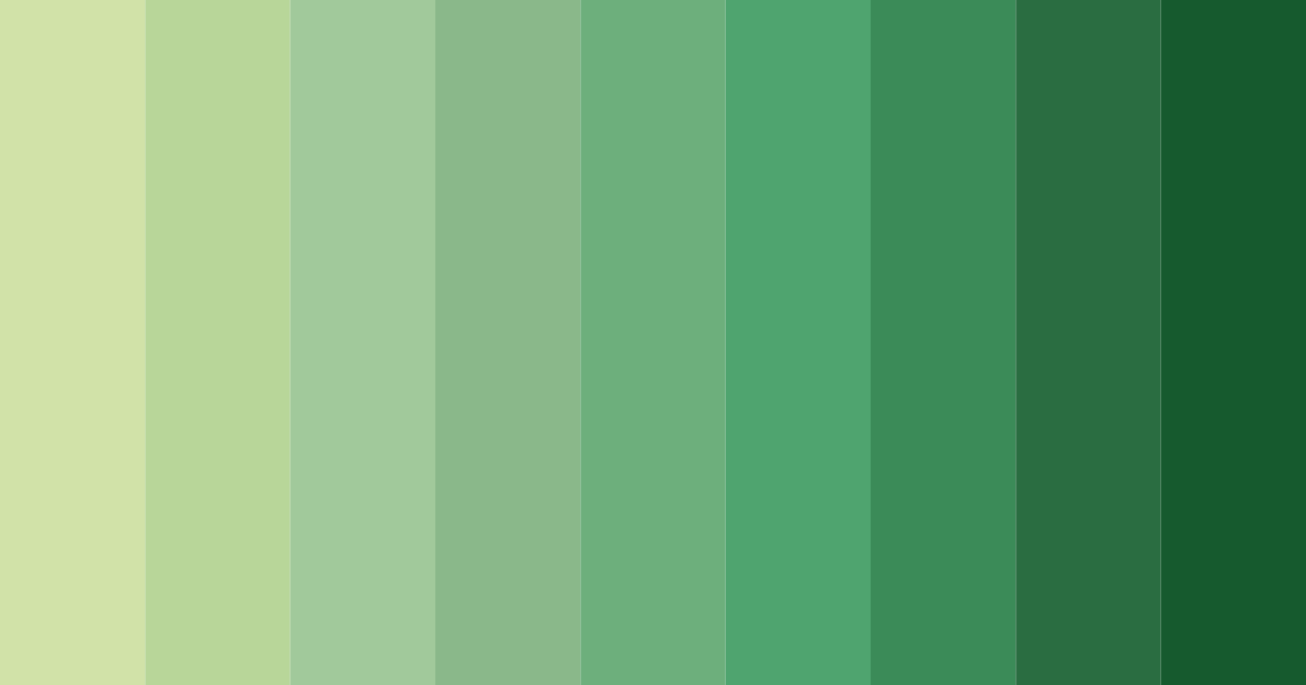 Download verdant serenity color palette PNG image (landscape)