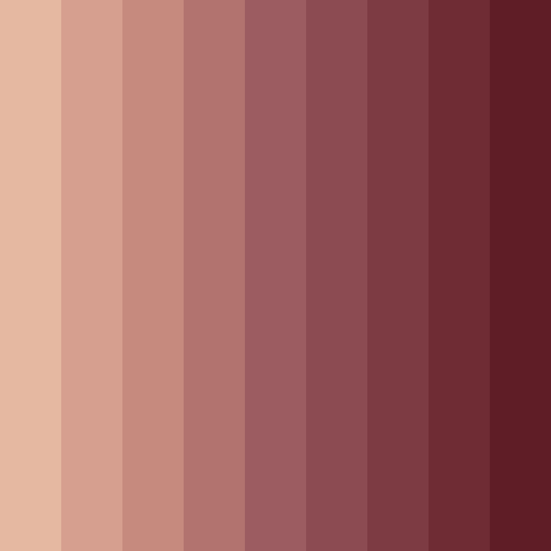 Download rusty red color palette PNG image (square)