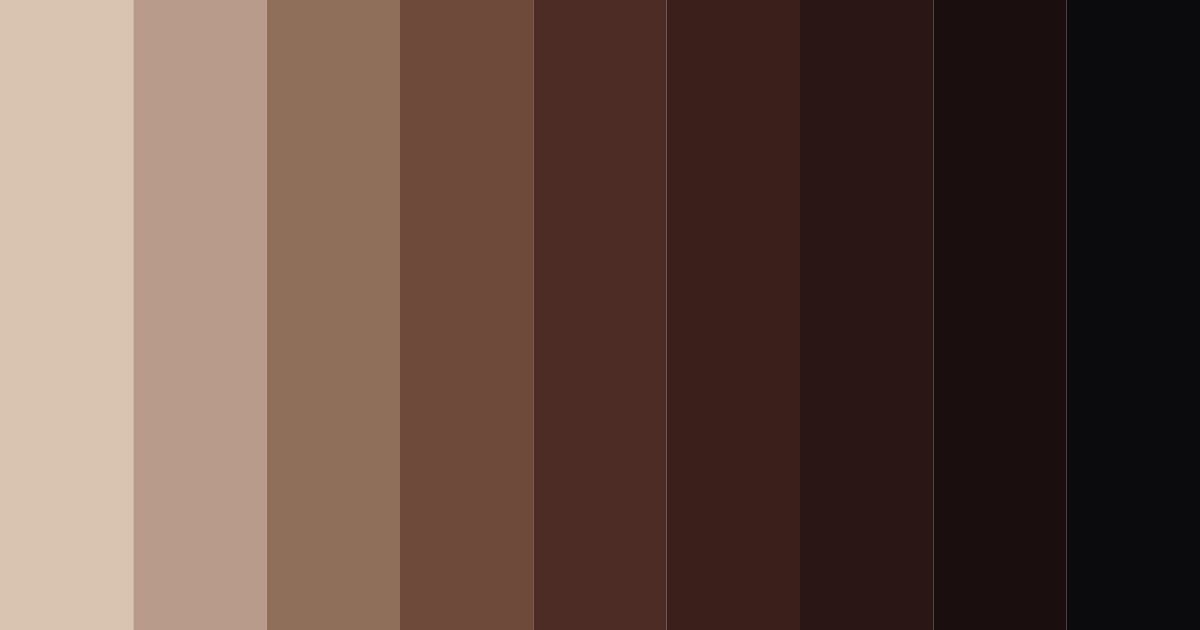 Download rusty black color palette PNG image (landscape)