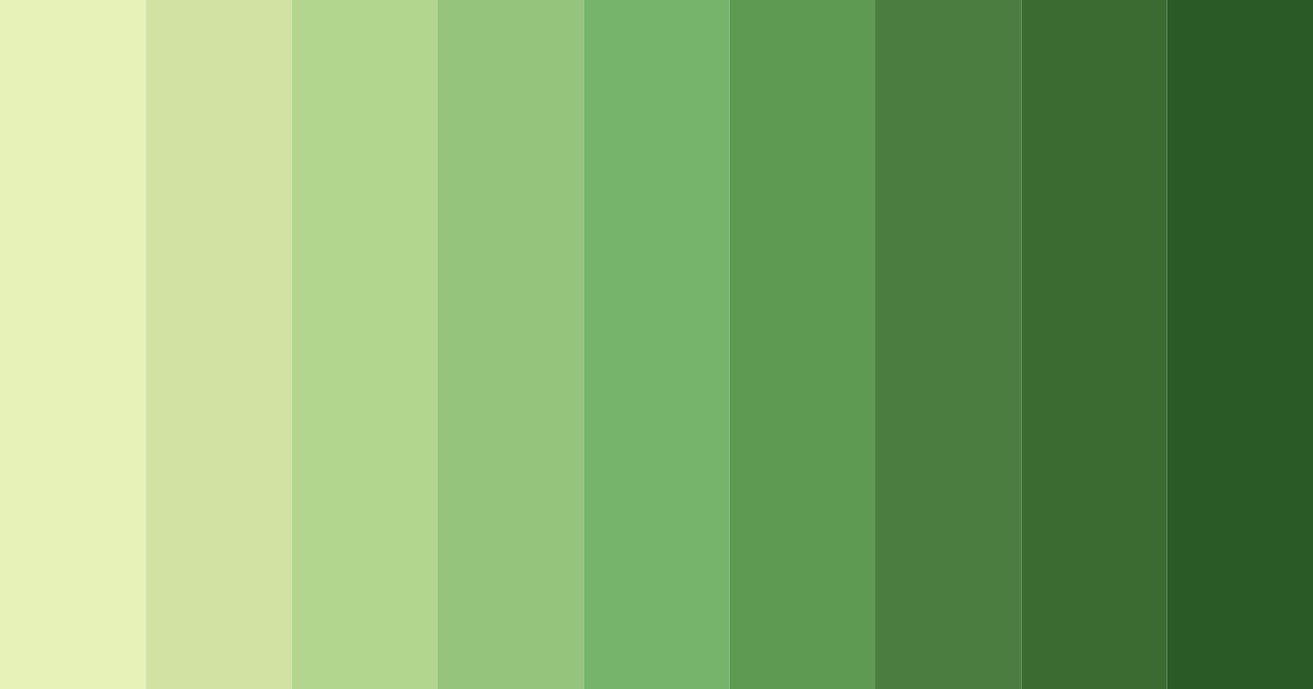 Download lush meadow symphony color palette PNG image (landscape)