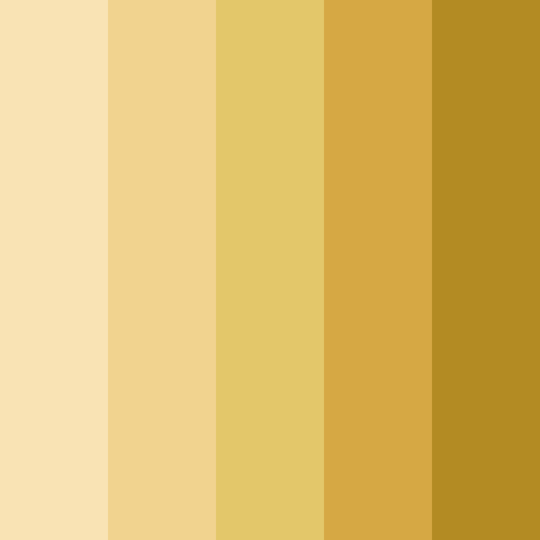 Download golden harvest whisper color palette PNG image (square)
