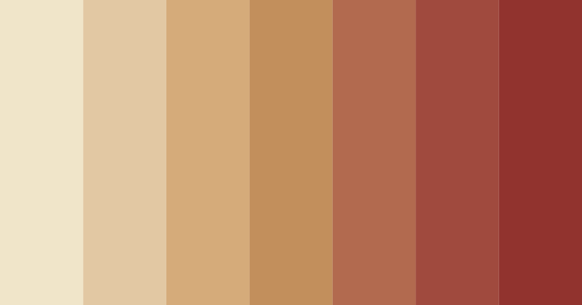 Download warm brown color palette PNG image (landscape)