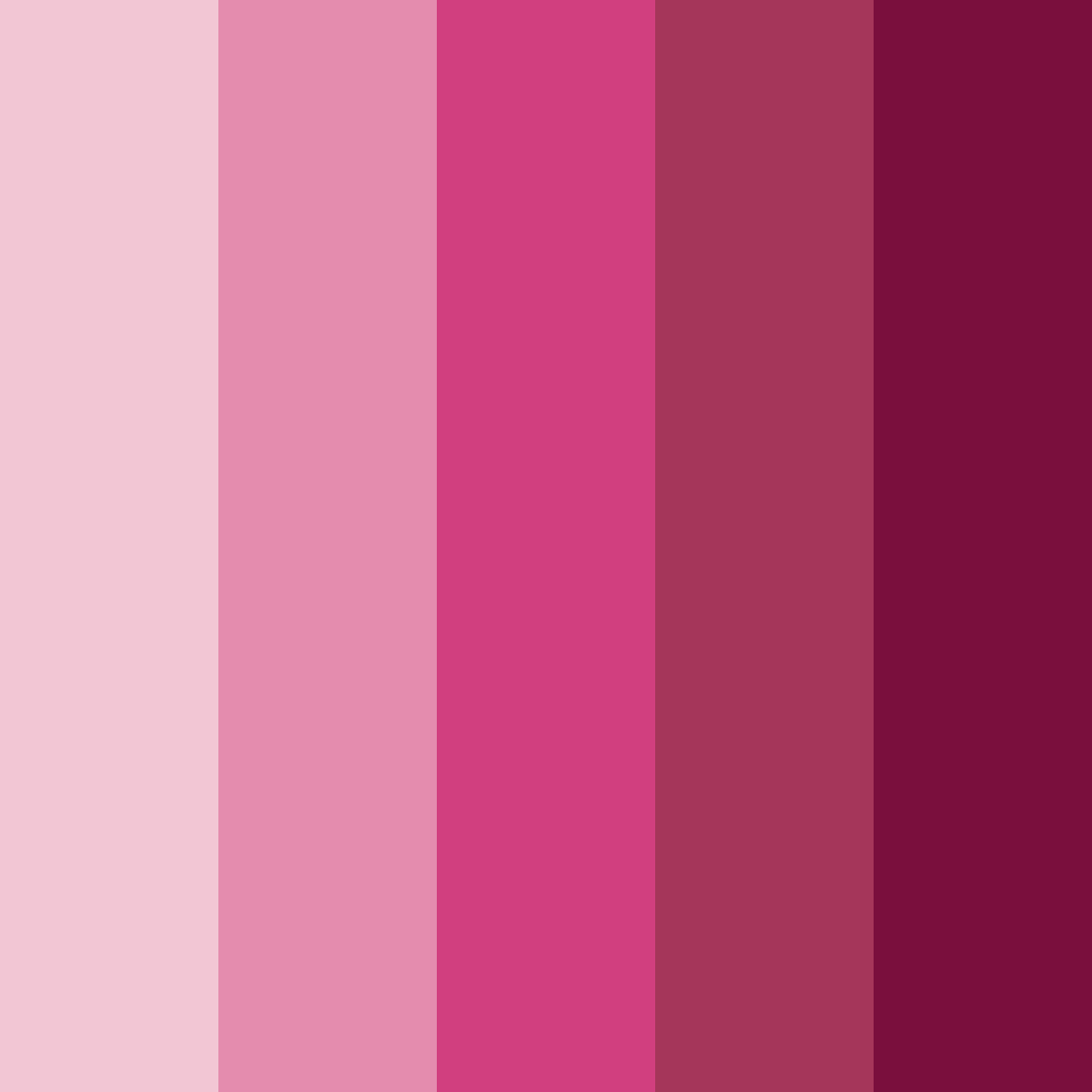 Download blooming orchid dreams color palette PNG image (square)