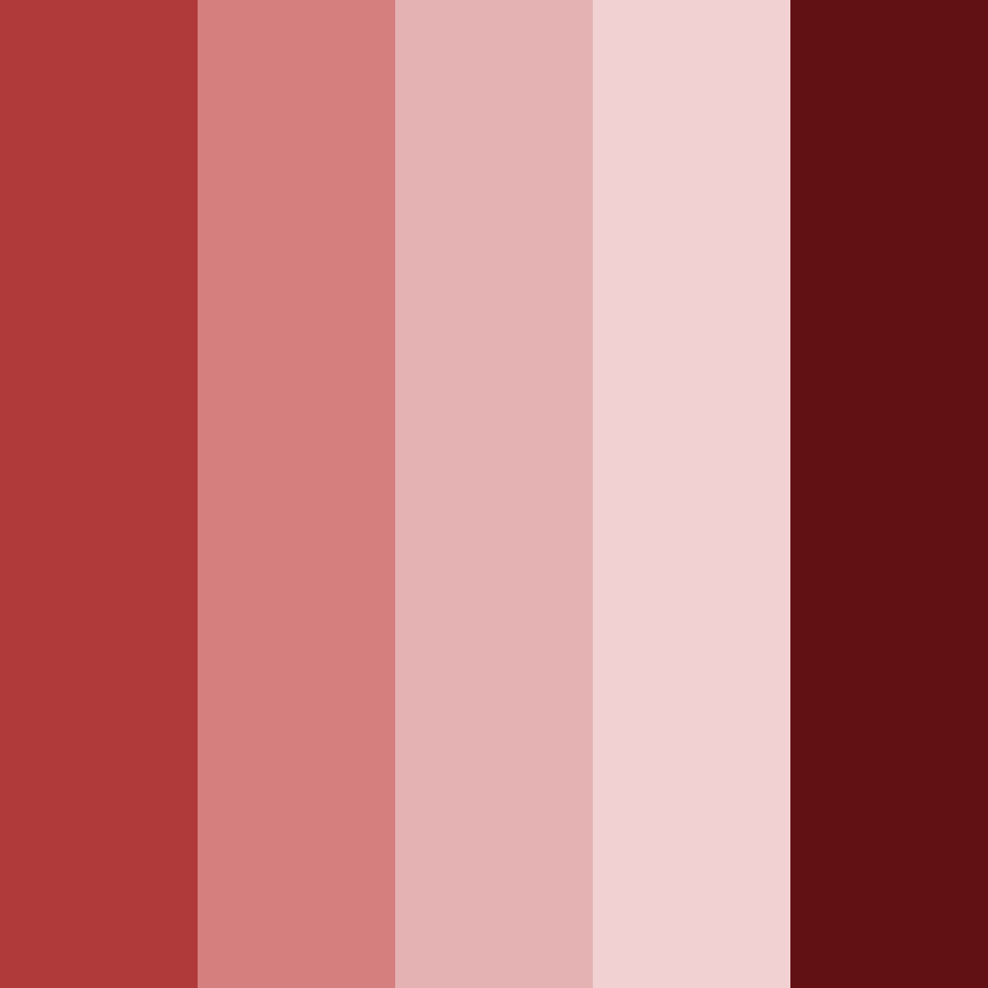 Download crimson embrace color palette PNG image (square)
