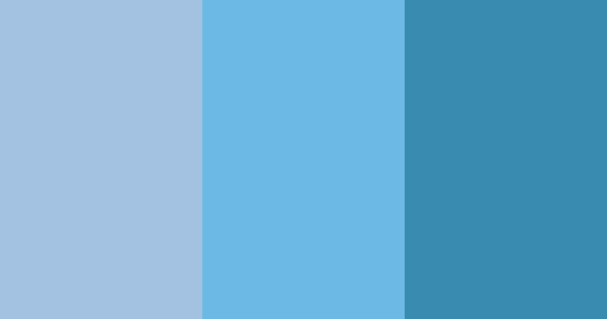 Download bright sky blue color palette PNG image (landscape)