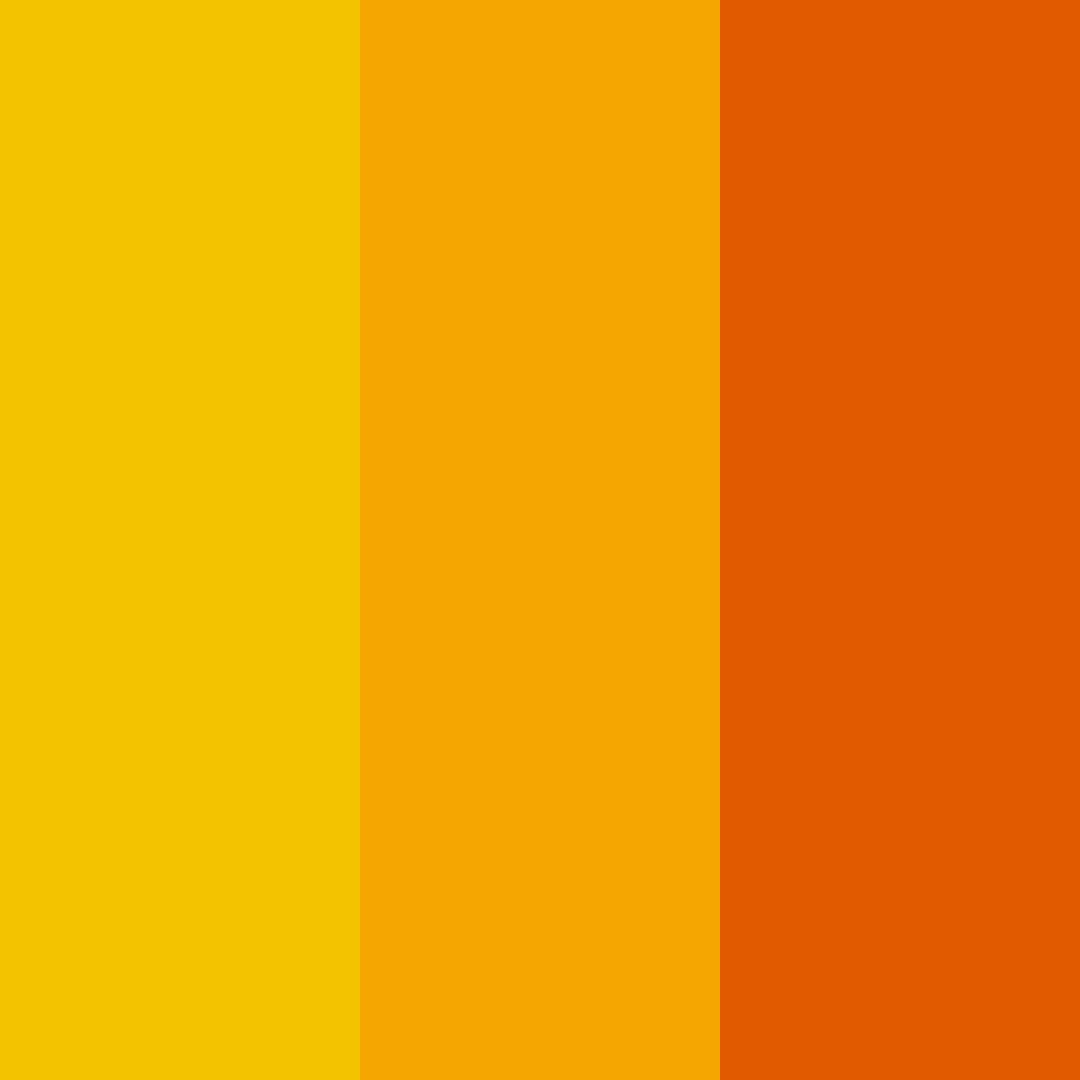 Download golden ember glow color palette PNG image (square)