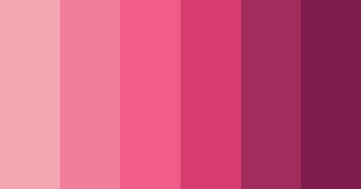 Download blushing bouquet color palette PNG image (landscape)
