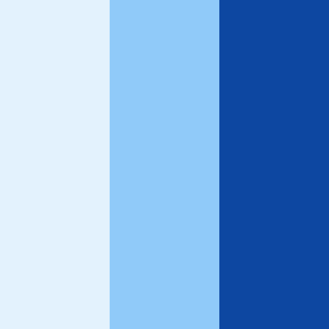 Download azure elegance color palette PNG image (square)