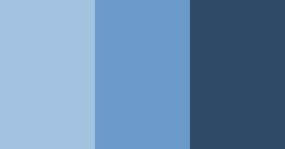 Download muted blue serenity color palette PNG image (landscape)
