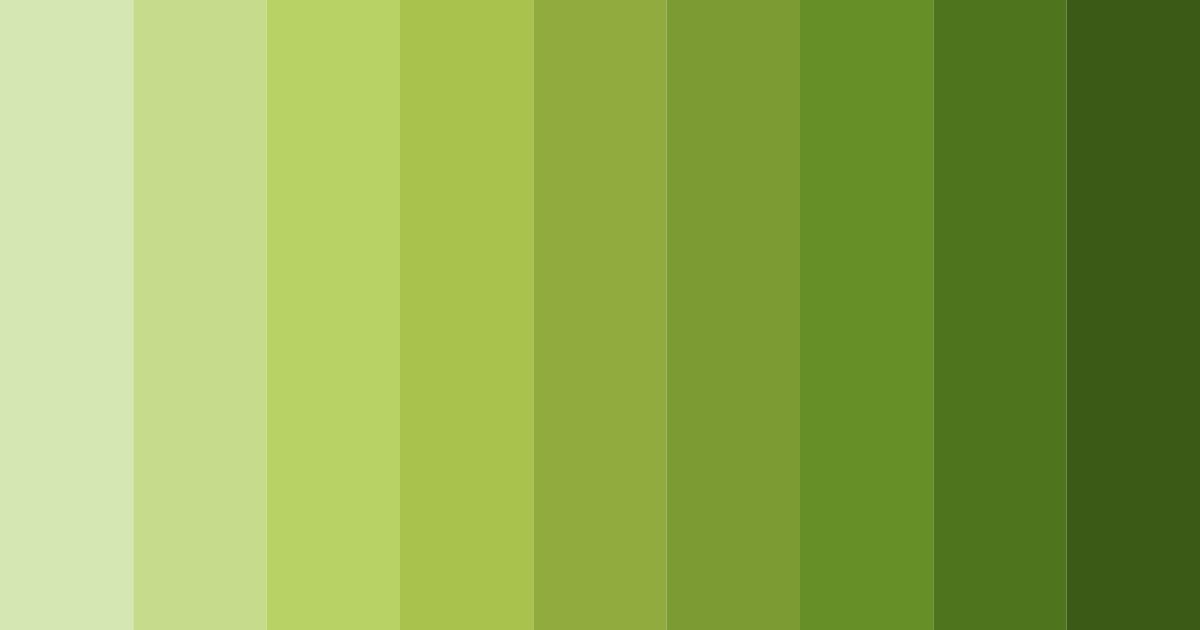 Download lush meadow serenity color palette PNG image (landscape)