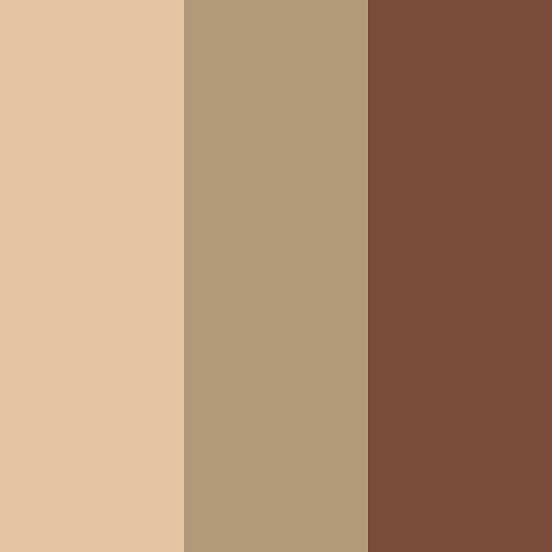 Download brown potato color palette PNG image (square)