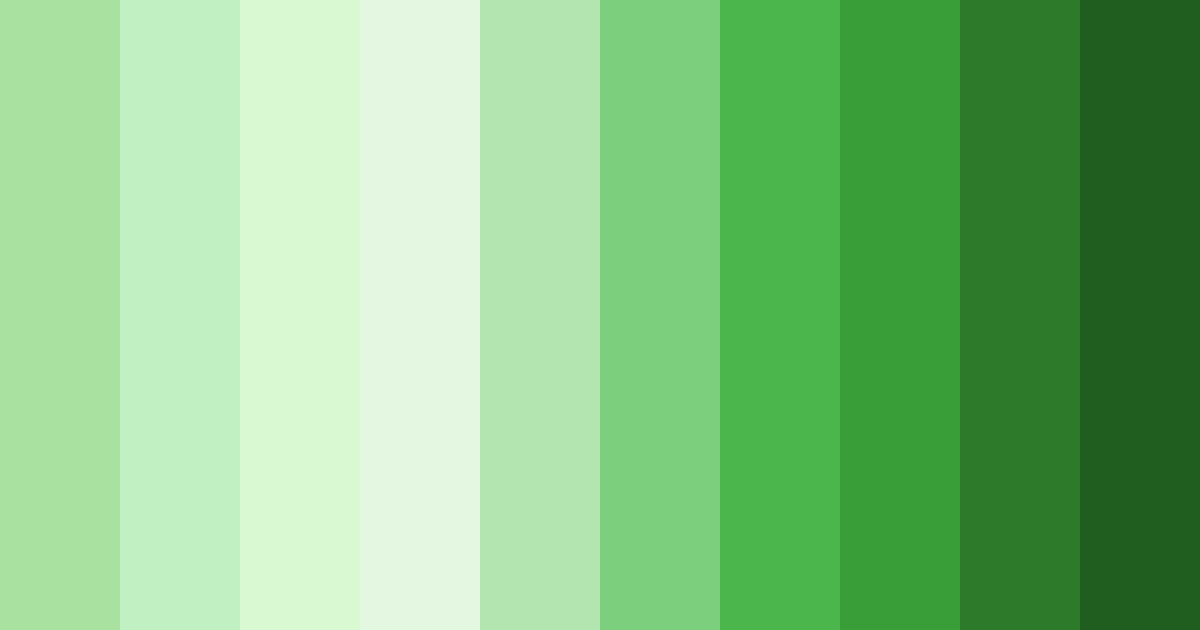 Download verdant symphony color palette PNG image (landscape)