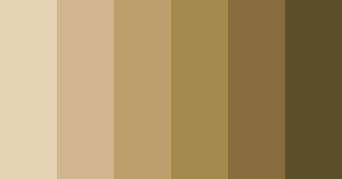 Download desert oasis color palette PNG image (landscape)