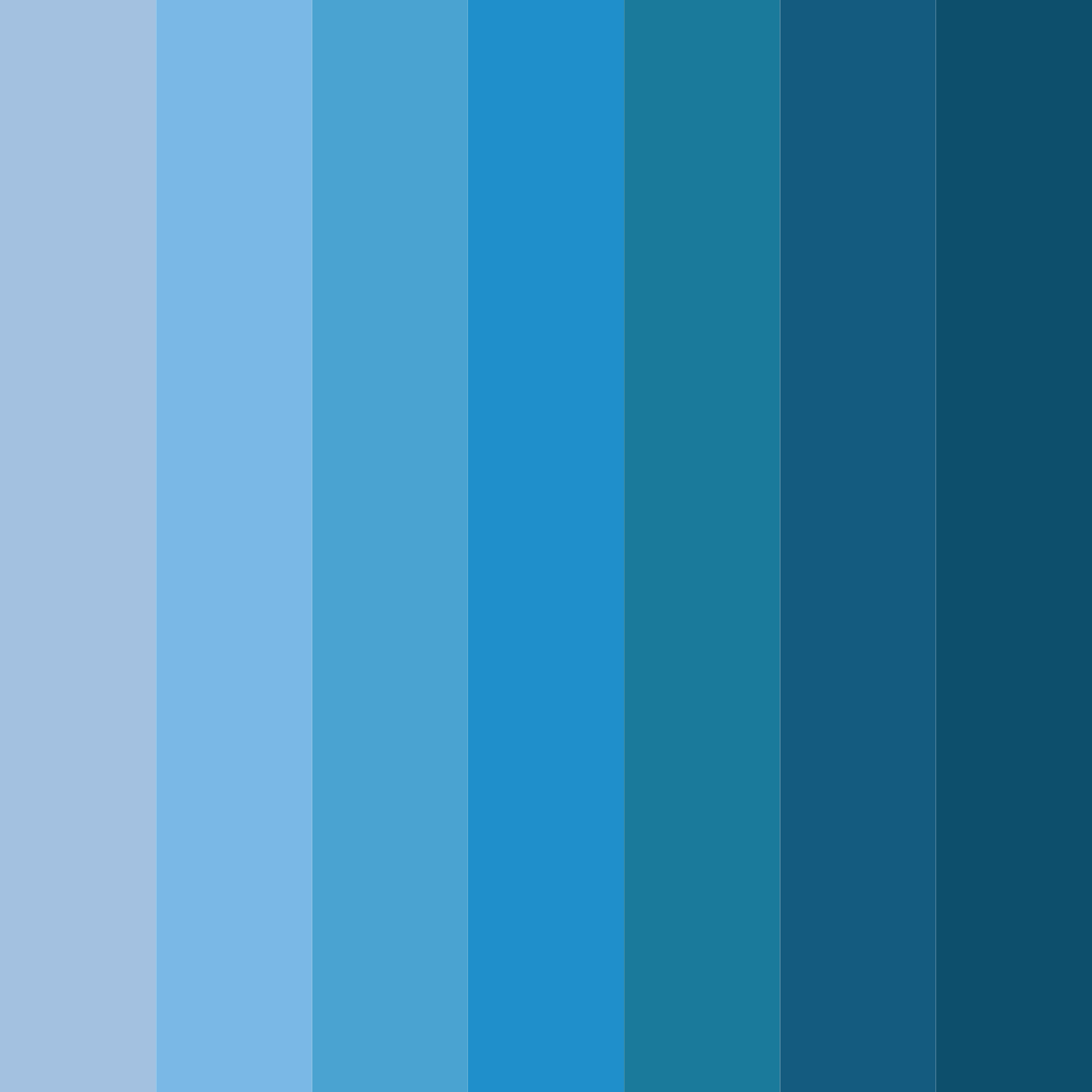 Download blue cake delight color palette PNG image (square)