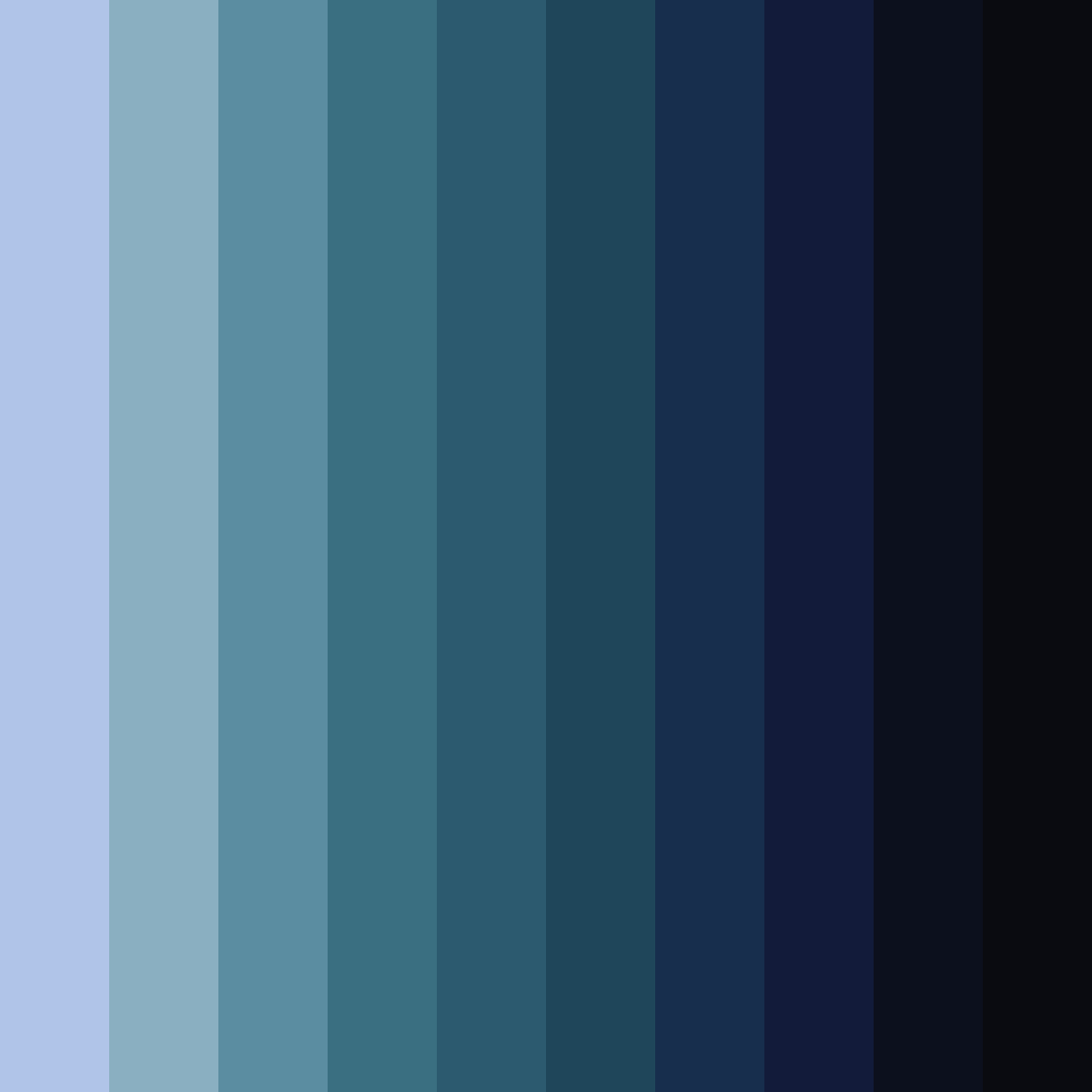 Download skyline shadows color palette PNG image (square)