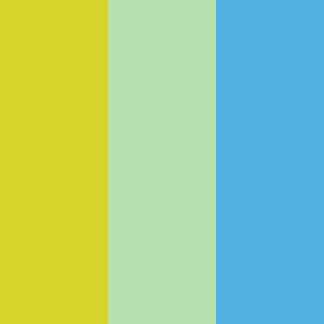 Download golden mint breeze color palette PNG image (square)