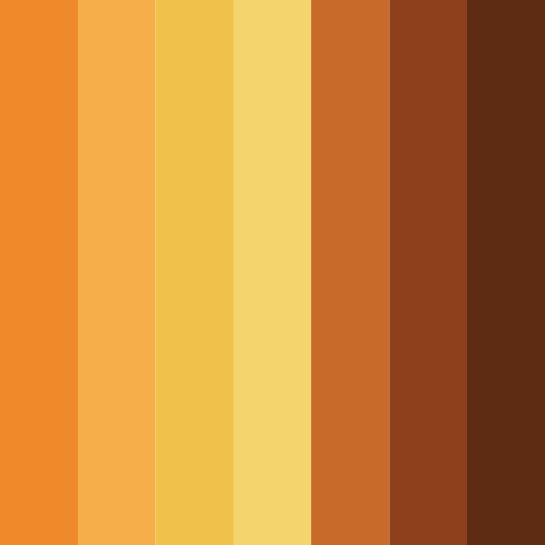 Download autumn ember color palette PNG image (square)