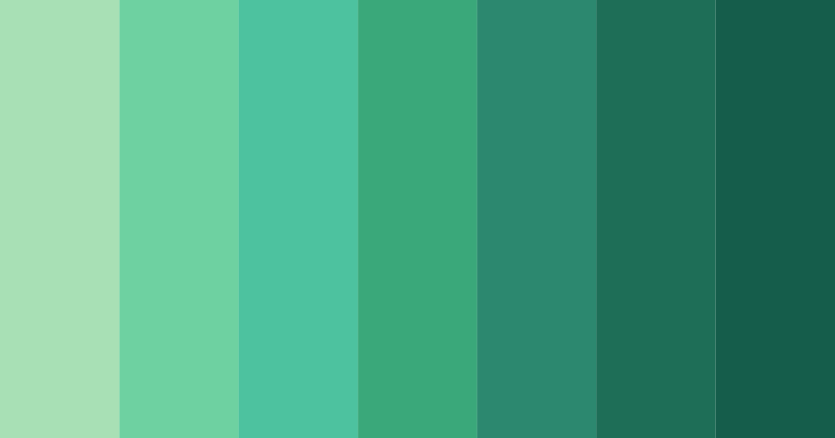 Download verdant breeze color palette PNG image (landscape)