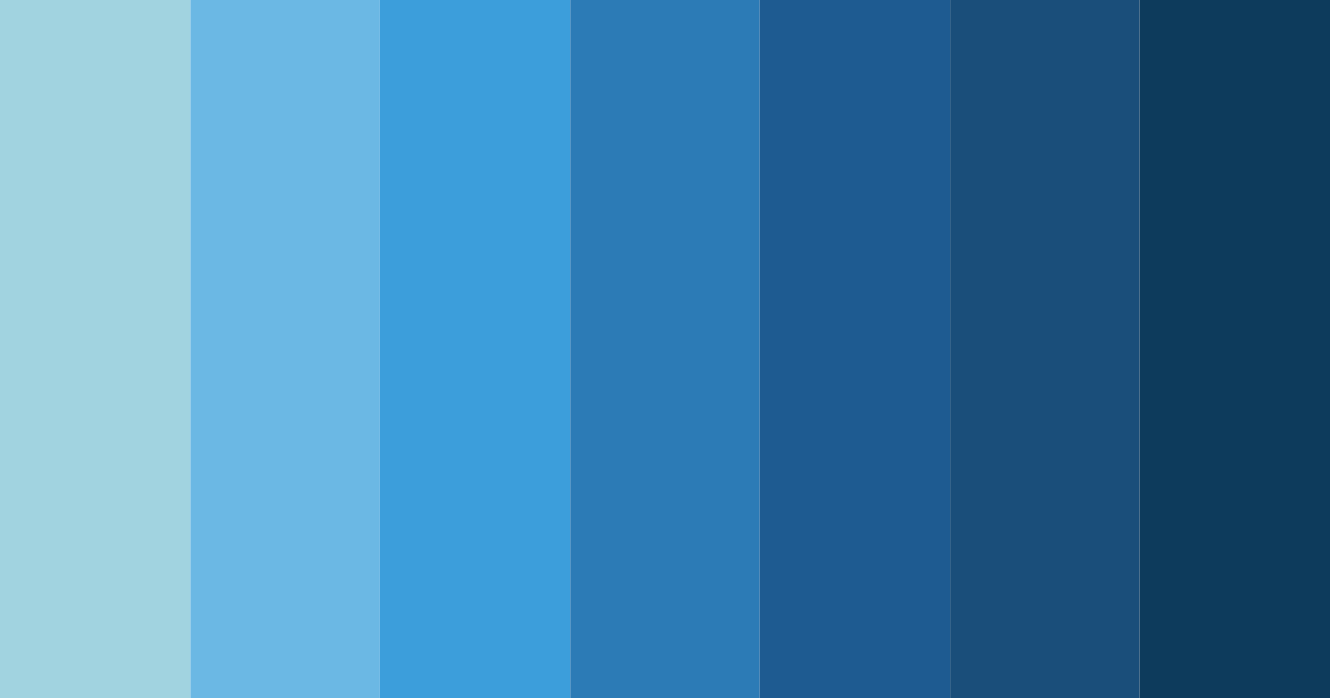 Download oceanic harmony color palette PNG image (landscape)