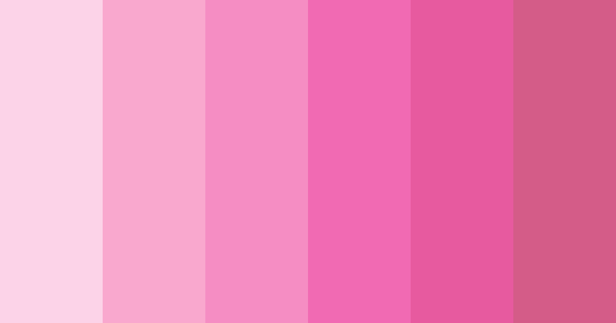 Download pink kirby color palette PNG image (landscape)