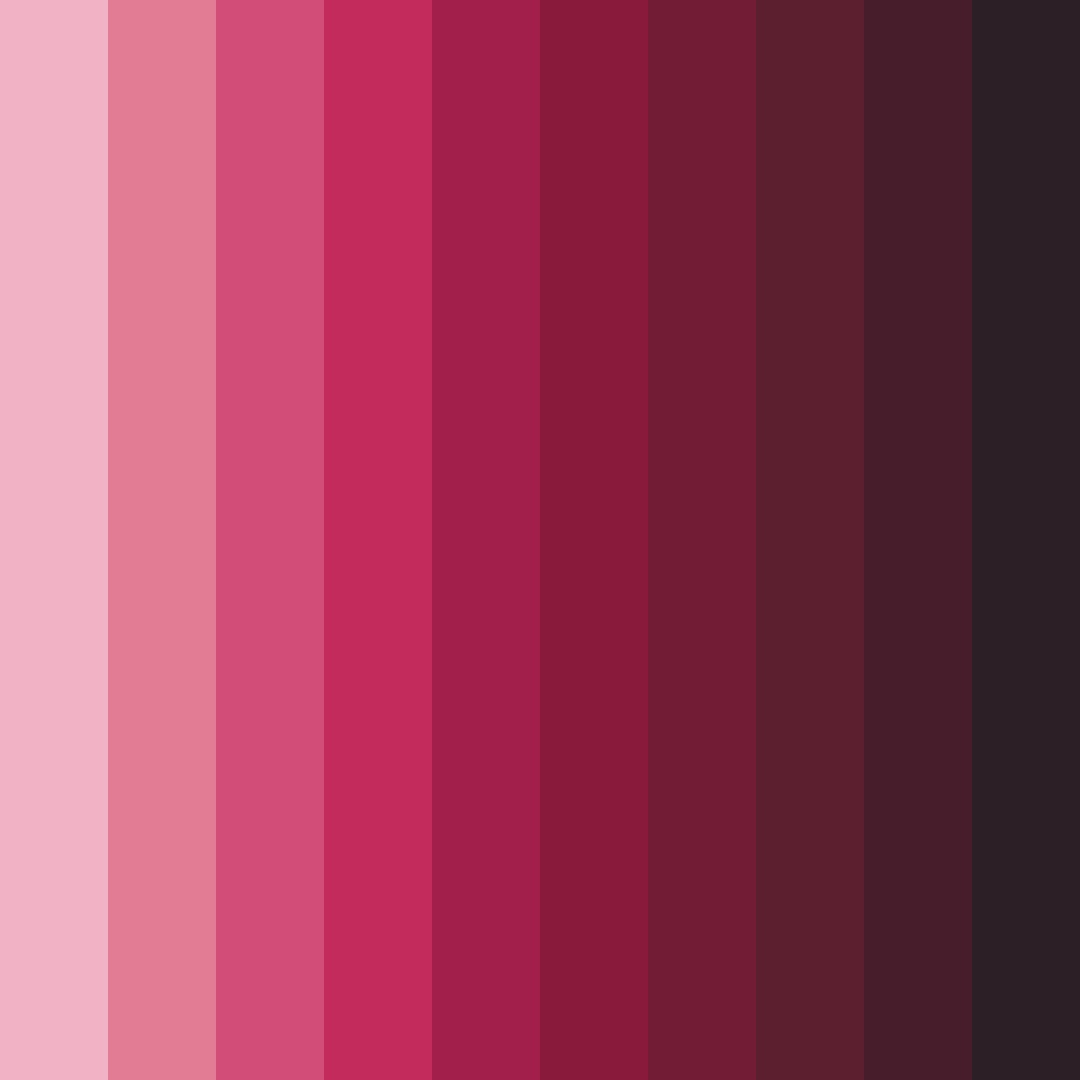 Download deep purple red color palette PNG image (square)