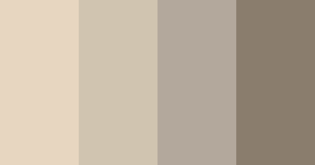 Download soft earth tones color palette PNG image (landscape)