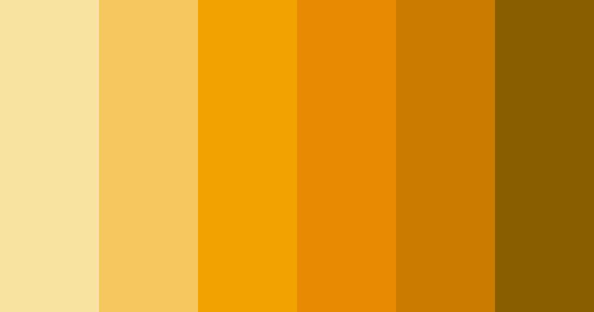 Download golden harvest color palette PNG image (landscape)