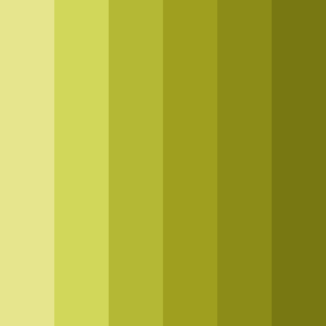 Download lemonade meadow color palette PNG image (square)