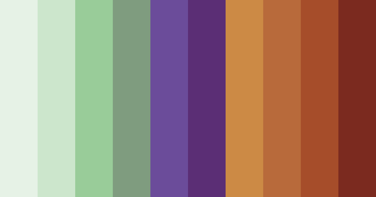 Download dark forest color palette PNG image (landscape)