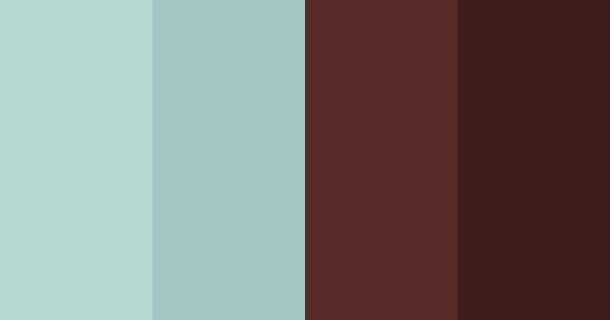 Download dark red and sage green color palette PNG image (landscape)