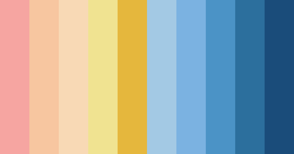 Download sunset serenity color palette PNG image (landscape)
