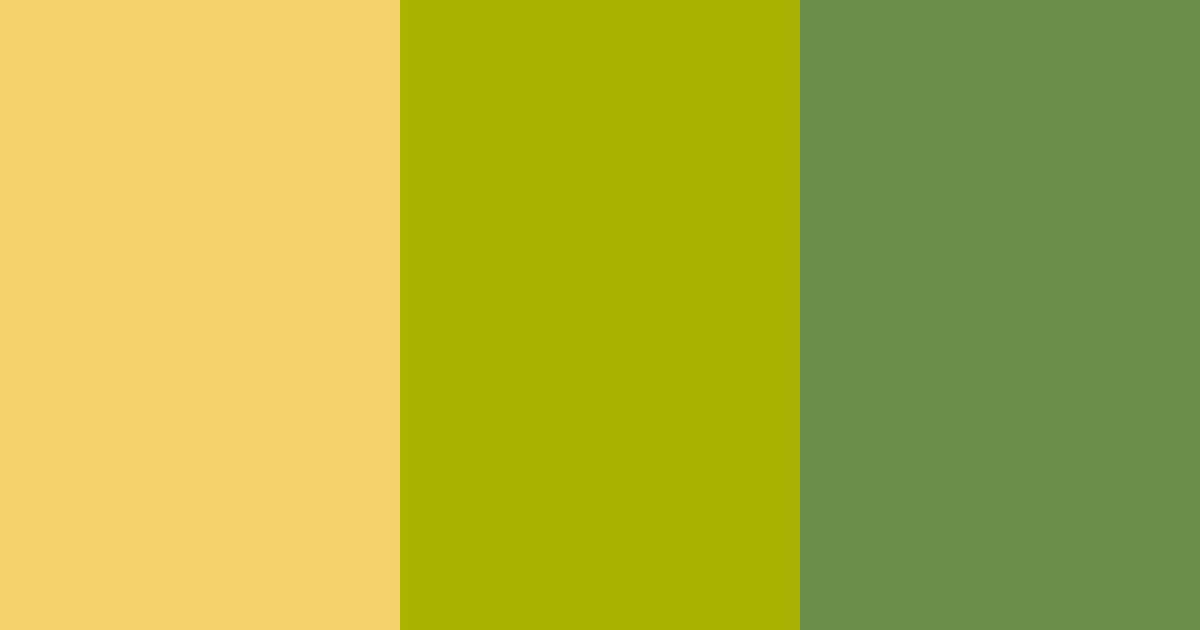 Download golden green color palette PNG image (landscape)