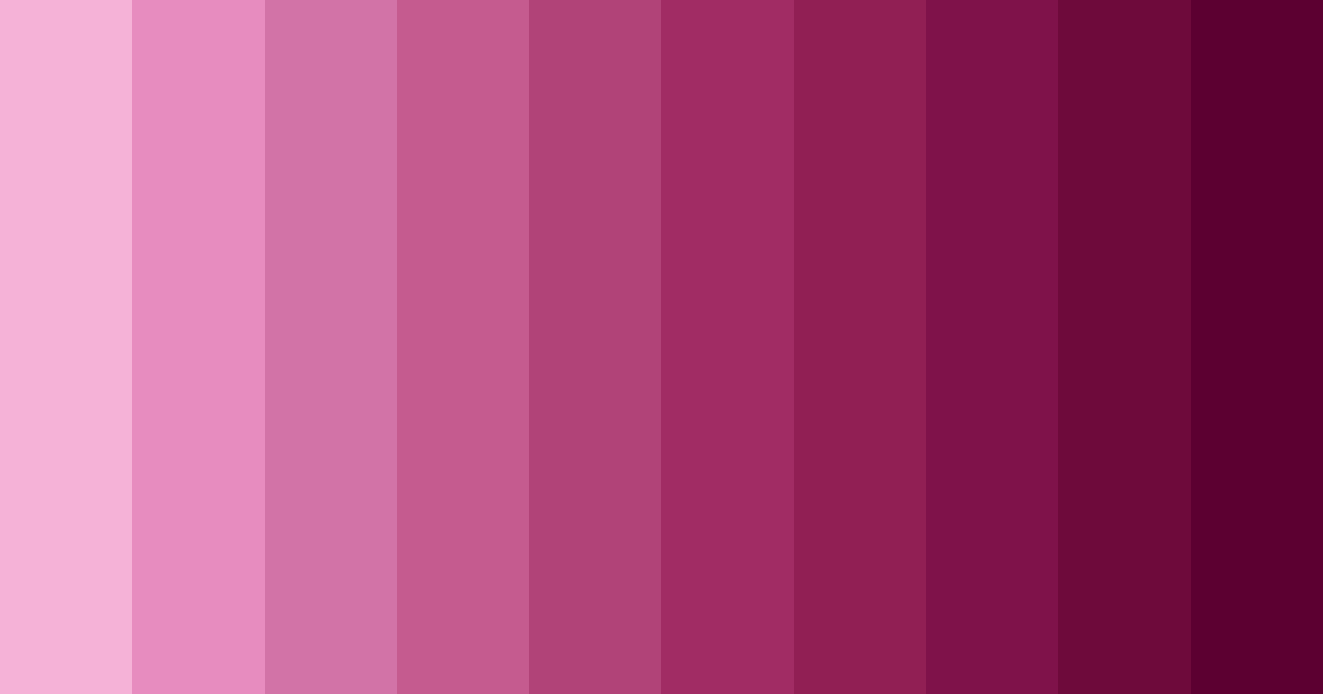 Download pinky purple shades color palette PNG image (landscape)