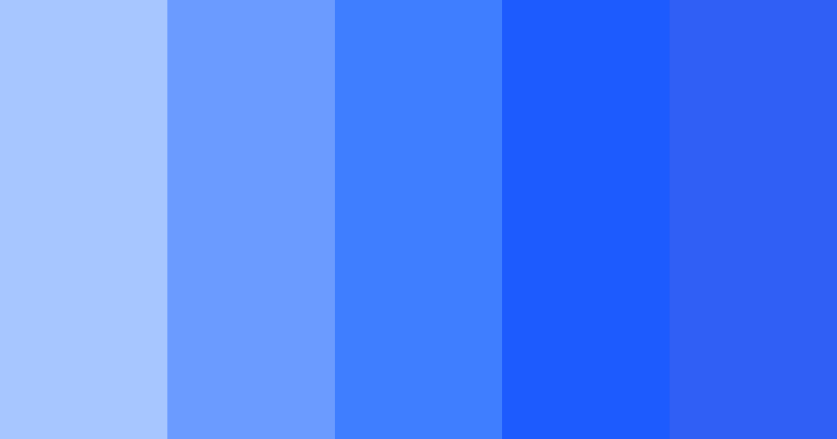 Download azure cascade color palette PNG image (landscape)