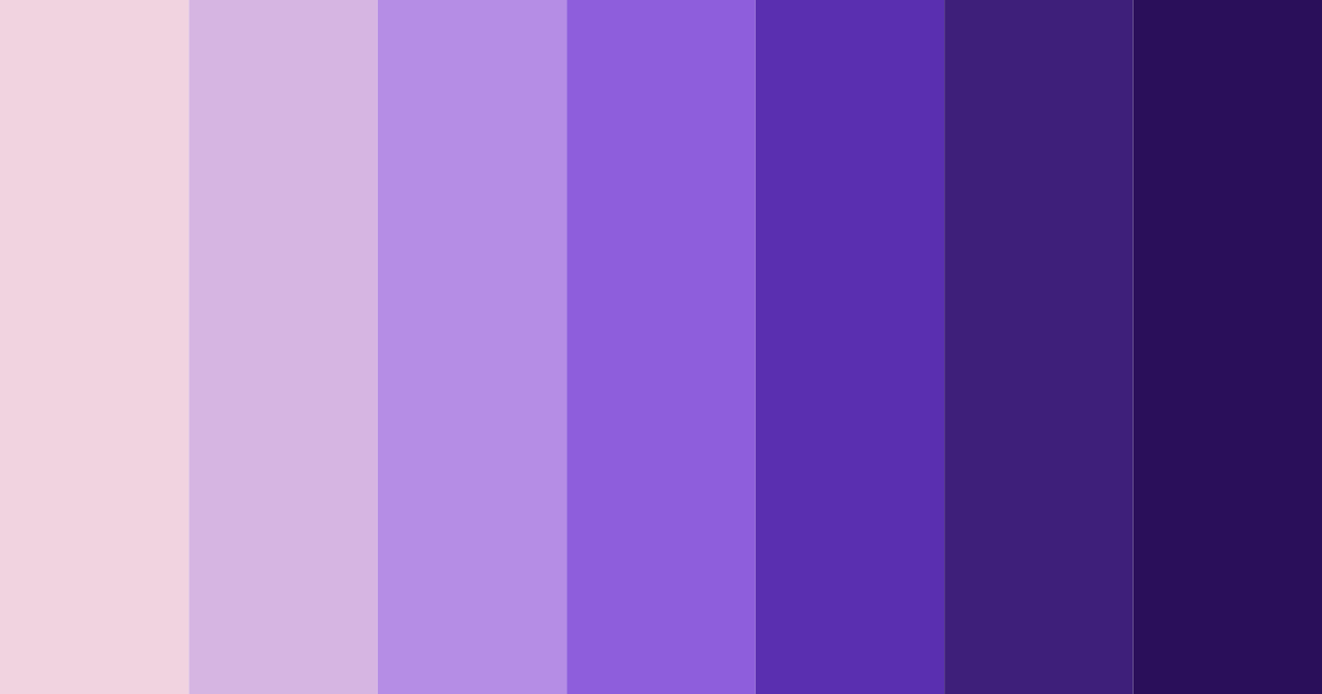 Download purple dream color palette PNG image (landscape)