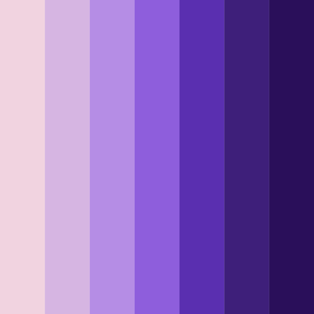 Download purple dream color palette PNG image (square)