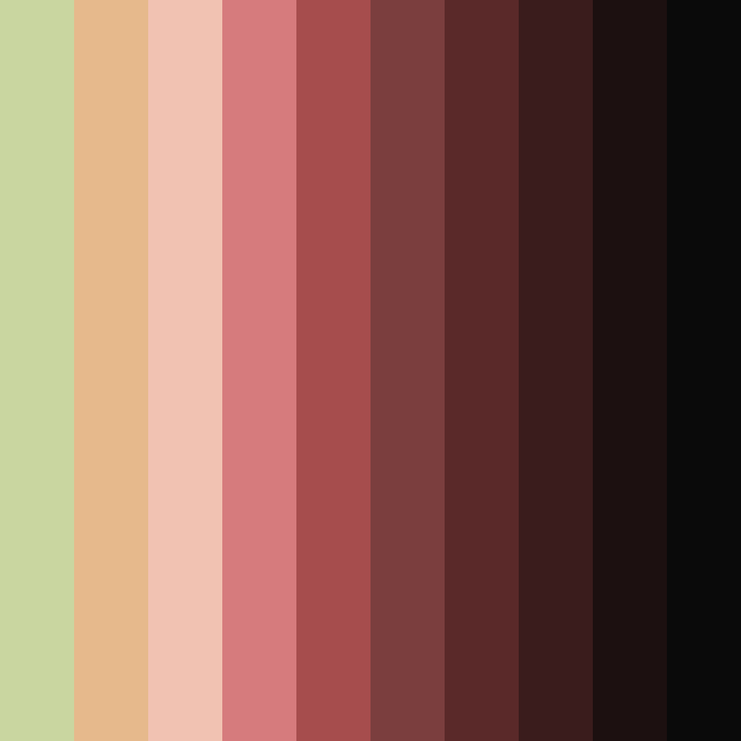 Download terra firma tones color palette PNG image (square)
