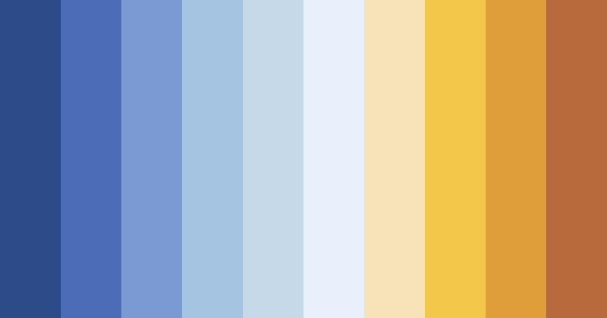 Download serenity by the sea color palette PNG image (landscape)