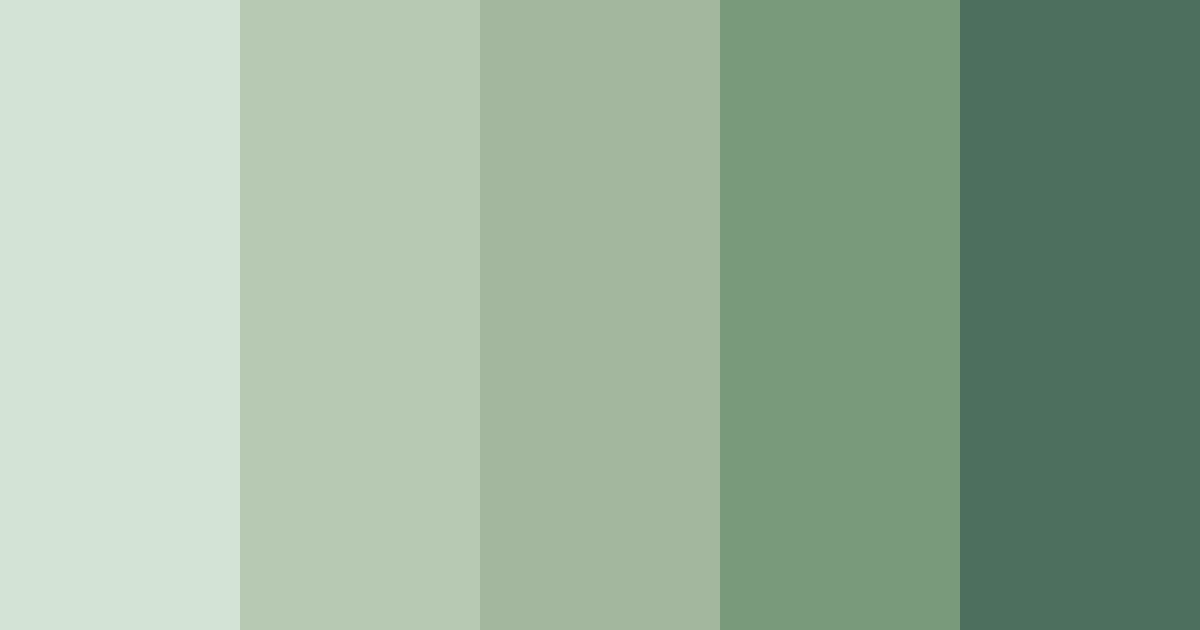 Download whispers of sage color palette PNG image (landscape)