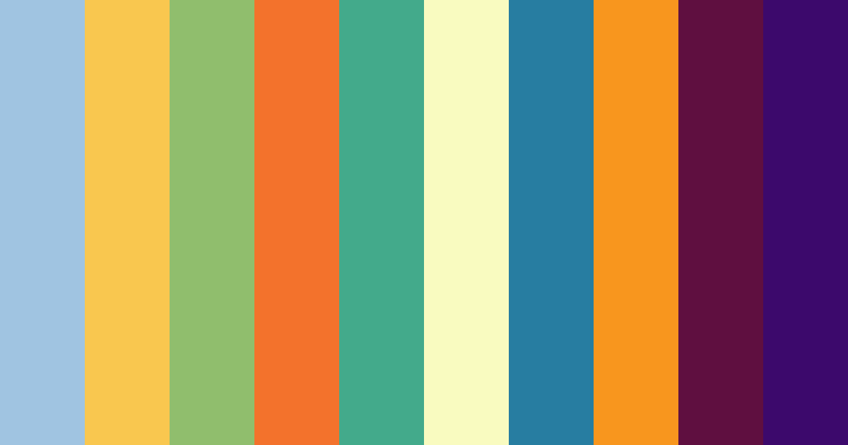 Download serene harmony color palette PNG image (landscape)