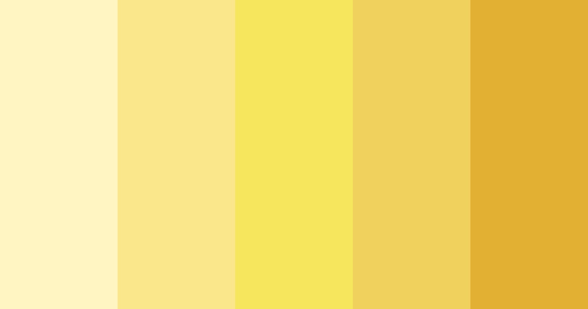 Download golden daydream color palette PNG image (landscape)