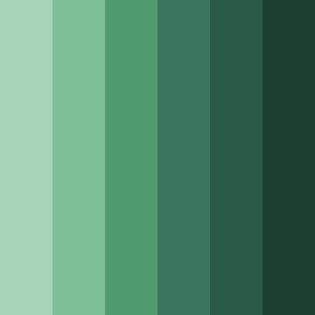 Download enchanted forest weave color palette PNG image (square)