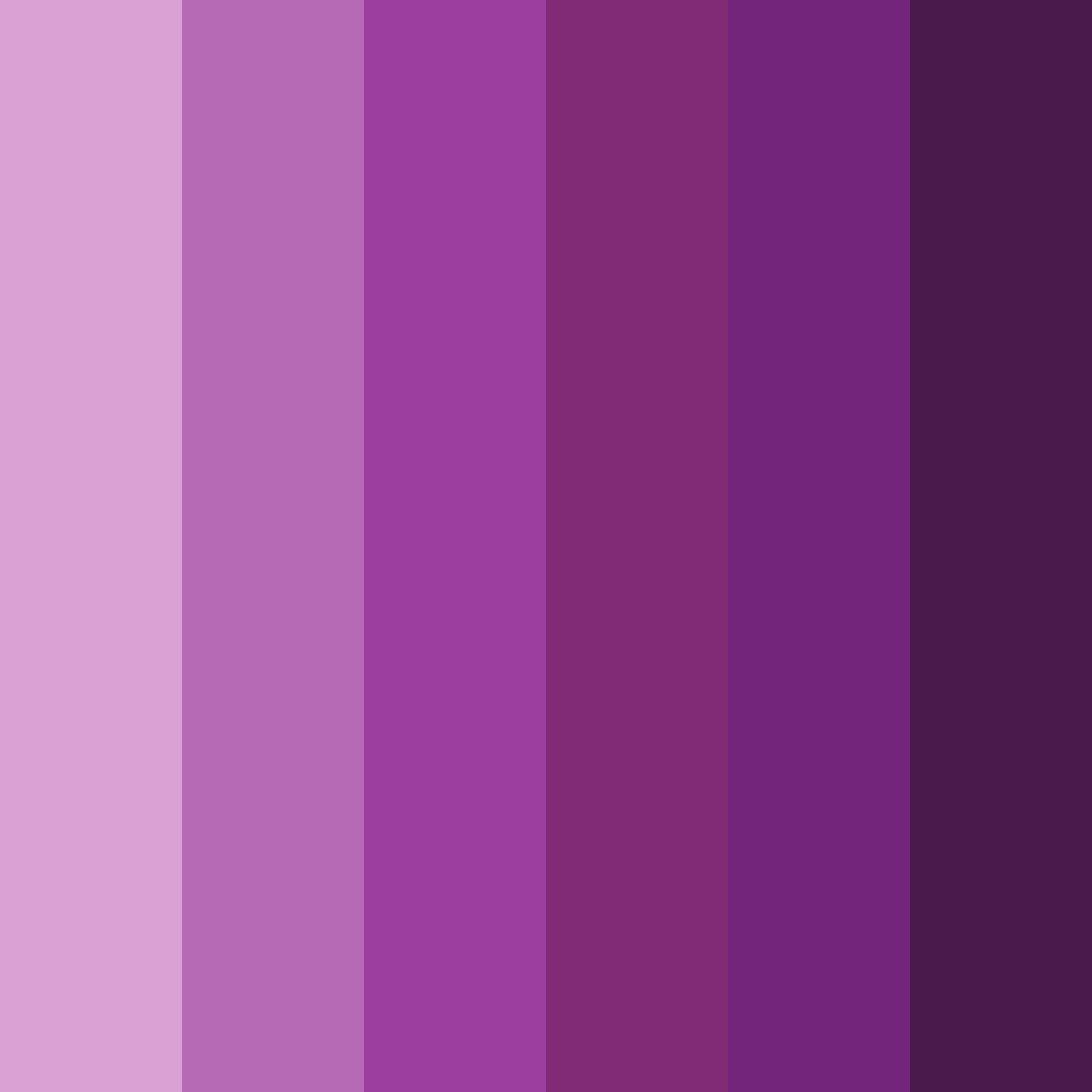 Download mystic amethyst symphony color palette PNG image (square)