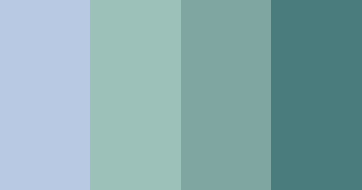 Download whispering waters color palette PNG image (landscape)
